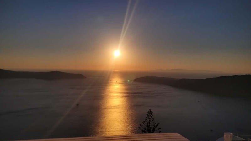 Santorini: Wine Tour Experience with Sunset Dinner - The Sunset Dinner at Santo Wines Winery
