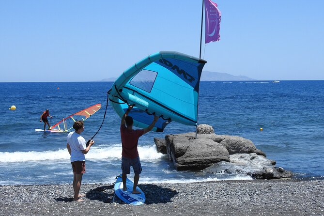 Santorini Wing Foil Surf Lesson for Beginners - Equipment and Safety Measures