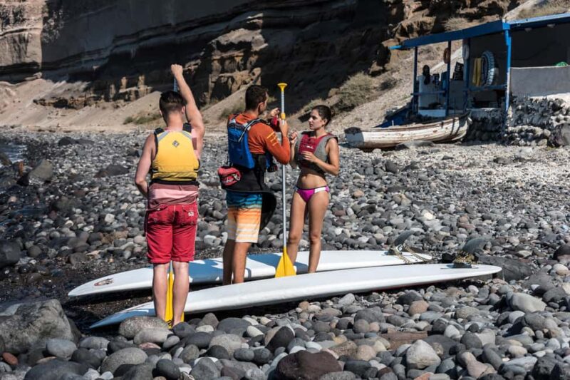 Santorini: Yoga and Stand-Up Paddleboard ( SUP ) Experience - Practical Details for the Water Experience