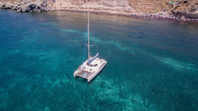 Santorini:Catamaran: private cruise with food & drinks - Who Will Love This Tour Most