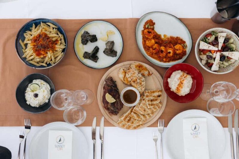 Santorini:Private Catamaran Tour with BBQ & Unlimited Drinks - Key Points