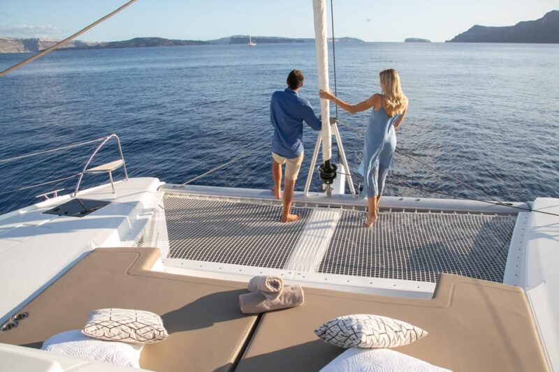 Santorini:Private Catamaran Tour with BBQ & Unlimited Drinks - Practical Details and Accessibility