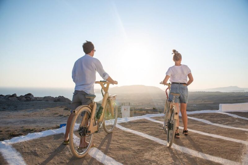 Santorini's Private 2-hour Wooden E-bike Tour - Discover Santorini on a 2-hour Private Wooden E-bike Tour Starting from Perissa
