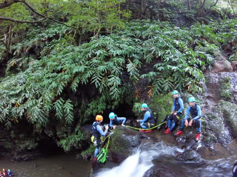 Sao Miguel: Ribeira dos Caldeiroes Canyoning Experience - Navigating the Ribeira dos Caldeirões Route