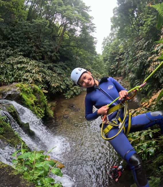 São Miguel: WaterPark Canyoning Ribeira dos Caldeirões - Key Points