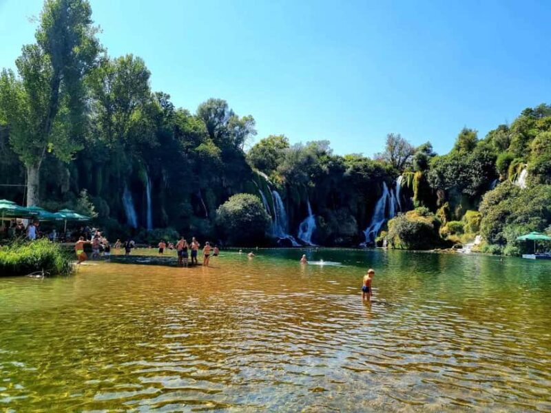 Sarajevo: Kravica Falls Swimming Tour with Mostar & Konjic - Exploring Konjic’s Historic Old Bridge and Neretva River