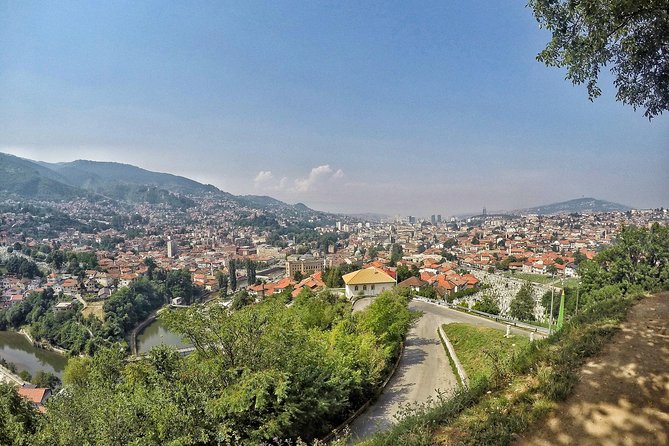 SARAJEVO SIEGE TIMES '92-'95 / Sarajevo Roses & Tunnel of Hope / - Trebevi Vidikovac: Panoramic Views of Sarajevo