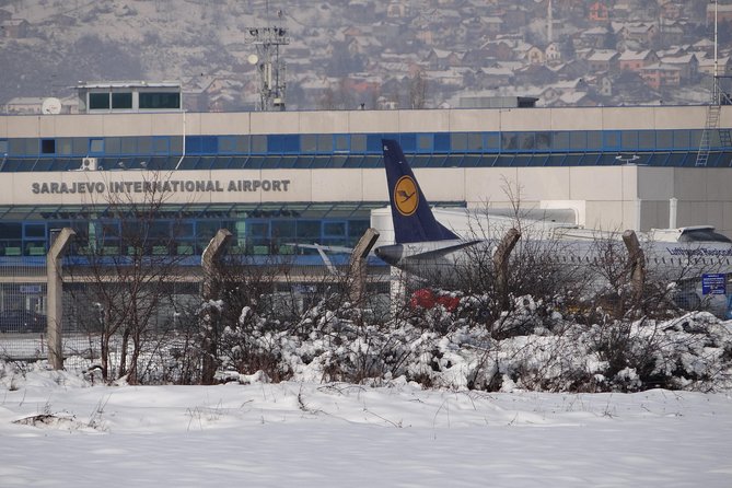 SARAJEVO SIEGE TIMES '92-'95 / Sarajevo Roses & Tunnel of Hope / - The Sniper Positions at Jevrejsko Groblje