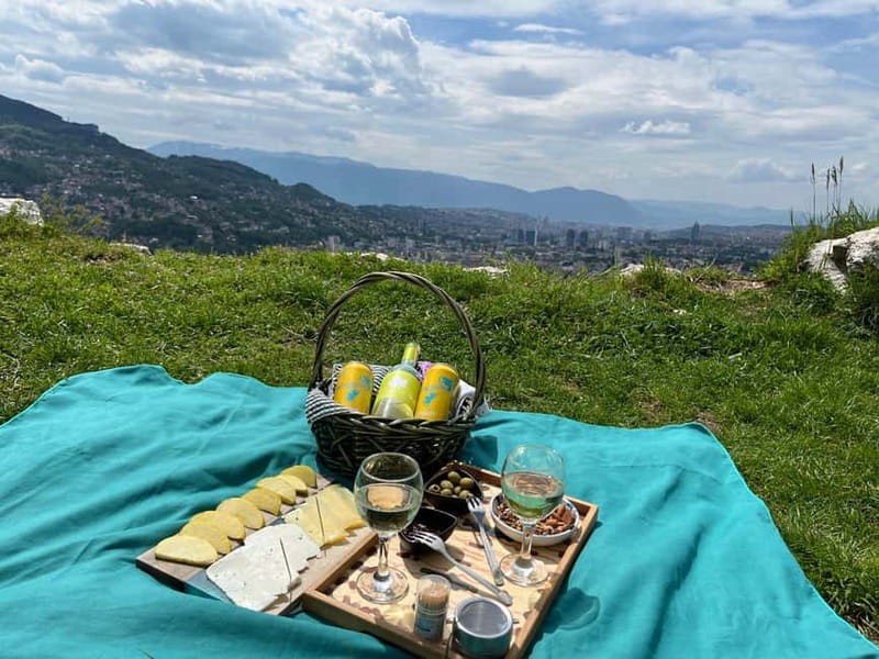 Sarajevo: Sunset Picnic with Wine or Beer and Snacks - Sarajevos Sunset Picnic: A Relaxing Evening with Local Flavors