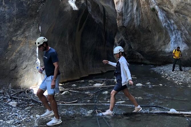 Sarakina Gorge hiking & swim Adventure - Jeep Safari South Crete - Off-Road Adventure in Kroustas Pine Forest