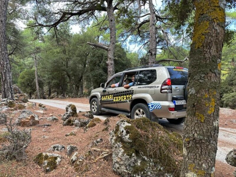 Sarakina Gorge - Southern Crete hiking & swim Adventure - Panoramic Views of Mirabello Gulf from a Viewpoint