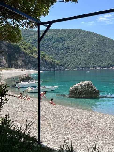 Saranda: Boat tour to 7 destinations including free umbrella - Key Points