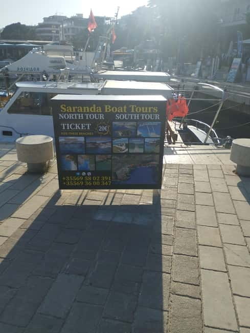Saranda Boat Tours/Excursions/Fun/Relax/Sun/Swim/Enjoy - Starting Point and Duration: Easy Access from Saranda