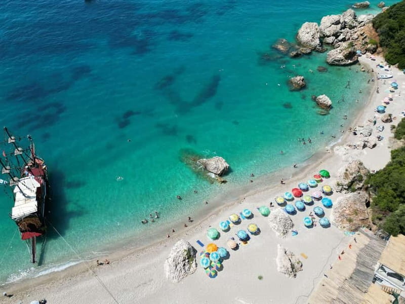 Saranda: Boat Trip to 6 Stops + Free Drink & Snorkelling - Kakome Bay: Picture-Perfect Views and Swimming