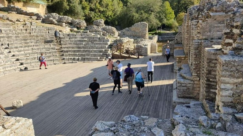 Saranda: Butrint, Ksamil, Blue Eye and Lekuresi Castle Tour - The Enchantment of Blue Eye Spring