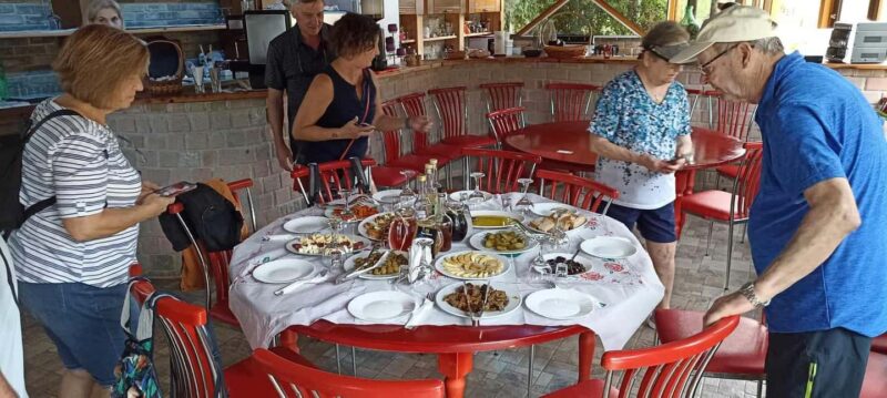 Saranda: Wine and raki tasting, local products. - Key Points