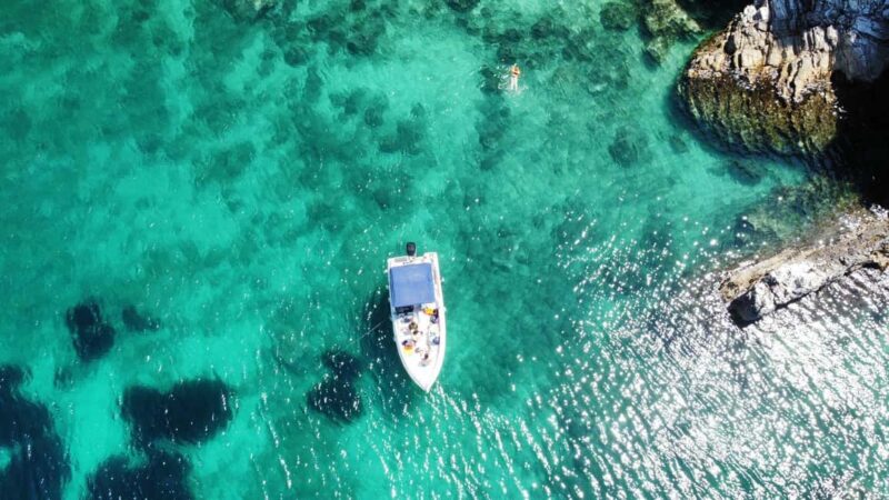 Sarandë: Explore the Riviera with Swim & Snorkel Stops - Explore the Albanian Riviera with a Guided Boat Tour from Sarandë