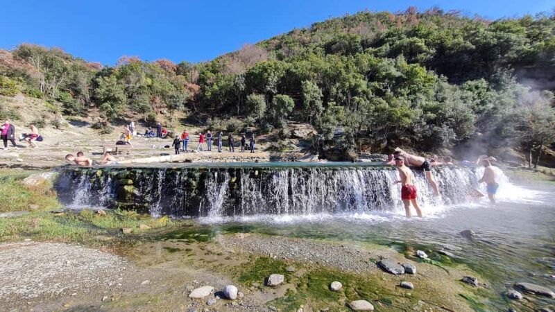 Sarandë: Gjirokaster, Permet, & Thermal Baths Full-Day Trip - The Comfort of Van Transport and Scenic Views