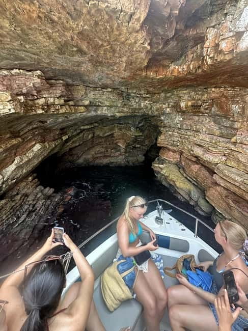 Sarandë: Ionian Coast Hidden Beaches and Caves Boat Tour - Discover the Ionian Coasts Secret Shores and Caves in Style