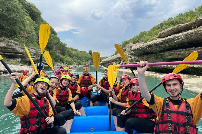 Sarande: Permet 4x4 Tour, Rafting and Thermal baths - Rafting on Vjosa River: Europa’s Last Wild River