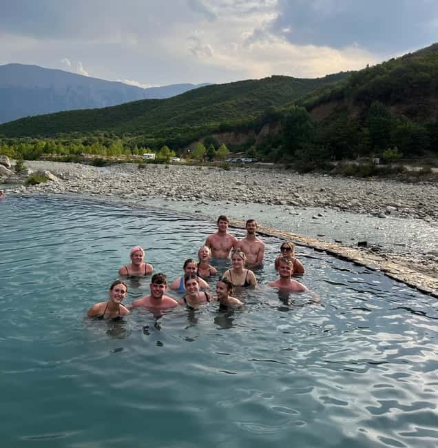Sarande: Permet 4x4 Tour, Rafting and Thermal baths - Exploring Permet by Jeep: Scenic Route and City Views