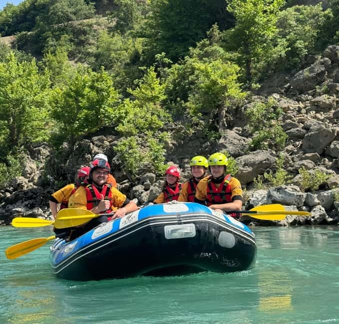 Sarande: Permet 4x4 Tour, Rafting and Thermal baths - Unwinding in Benja Thermal Waters: Sunset and Relaxation