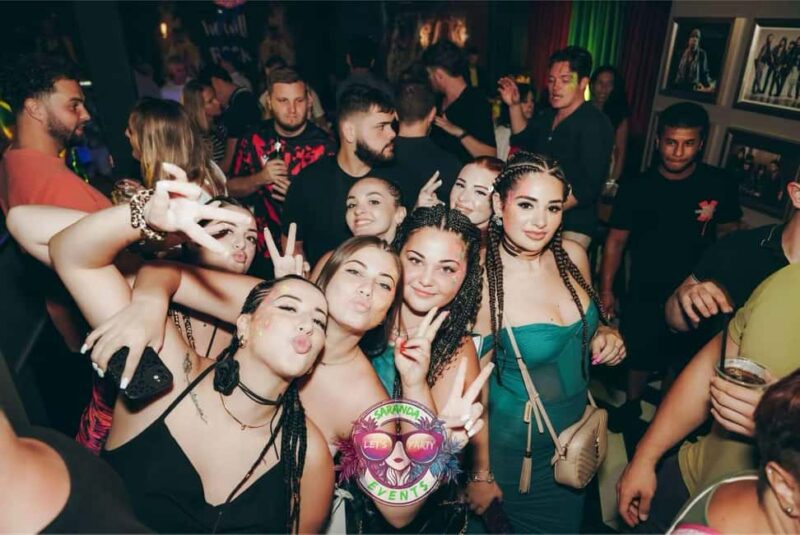 Sarande: Pub Crawl & Boat Party, 6 Shots, 1 Beer Club Entry - Key Points