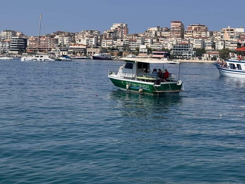 Sarandë:Boat Tour to Kroreza with snorkelling & umbrellas - The Scenic Route and Additional Stops