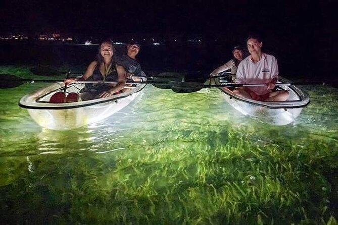 Sarasota - Clear Kayak LED Night Glass Bottom Tour - The Tour Route: Mangroves, Grass Flats, and Sarasota Skyline Views