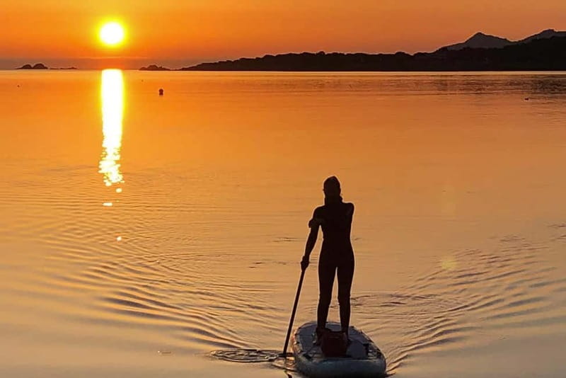 Sardinia: SUP Paddleboard Tour Sunrise, lesson and Breakfast - The Guided SUP Lesson for Beginners