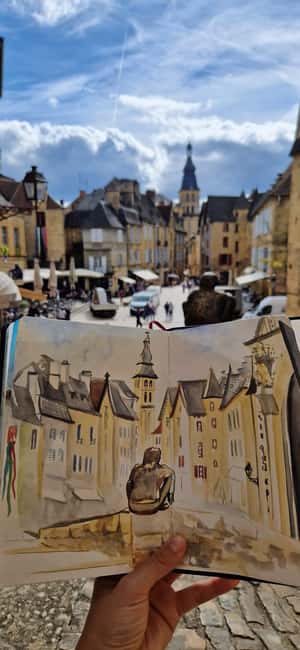 Sarlat: Travel Sketchbook - Artistic Techniques and Materials for the Workshop