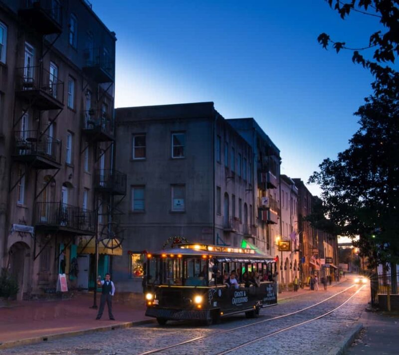 Savannah: Ghost Town Trolley Tour - Exclusive After-Hours Entry to Isaiah Davenport House