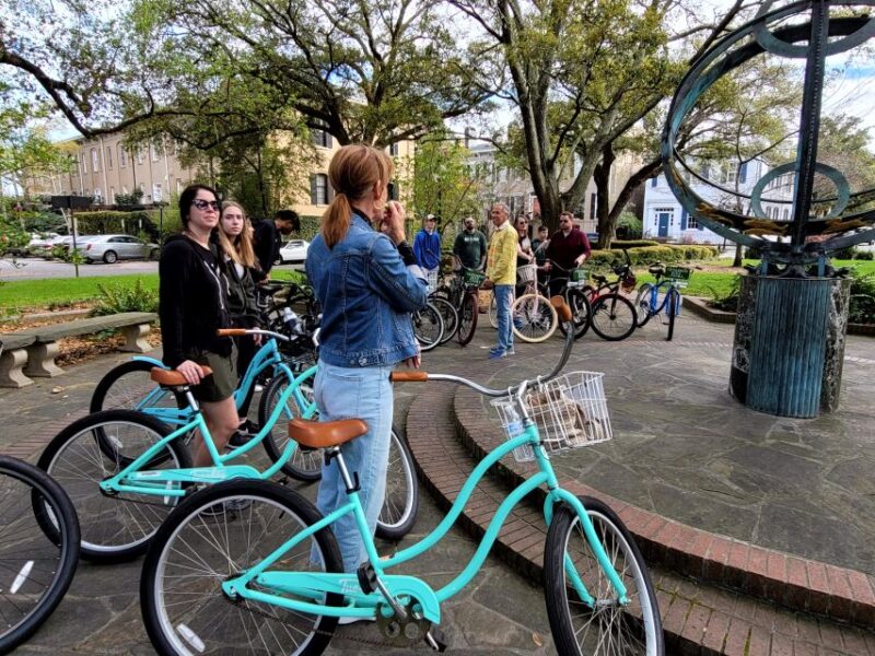 Savannah: Historical Bike Tour with Tour Guide - Explore Savannahs Landmark District on a Guided Bike Tour