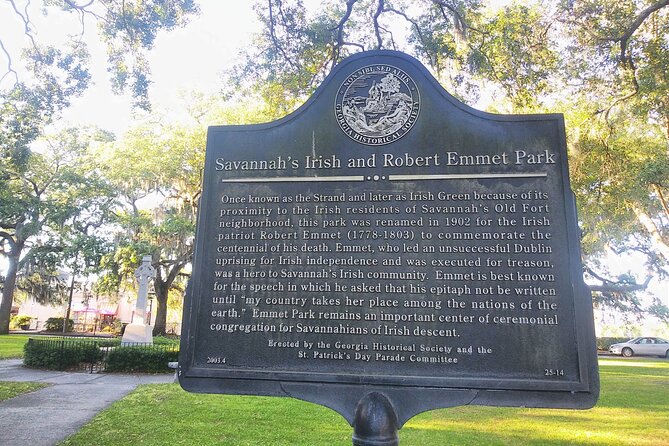 Savannah Irish History Walking Tour - Weather Considerations and Cancellation Policy