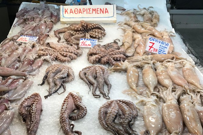 Savor Athens Walk: A Culinary & Travel Writers Insider Food Tour - The Colorful Fruits and Olives at Aristogitonos