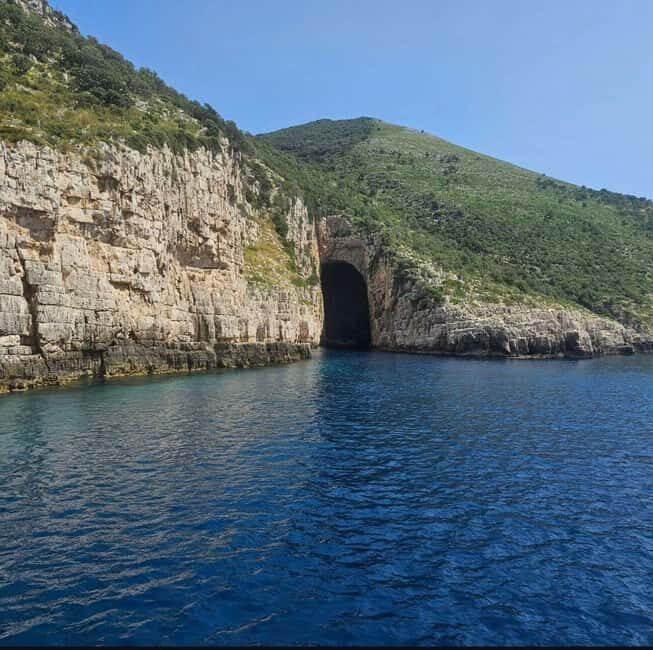 Sazan & Karaburun Cruise  A Daily Tour from Vlore - The Panoramic Visit to Haxhi Alias Cave
