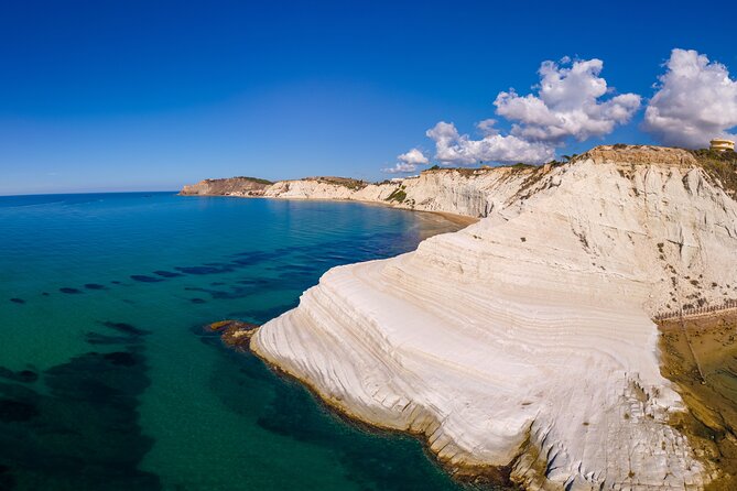 Scala dei Turchi in 3.5 hours, boat tour with stops for swimming - Swimming at Faro di Capo Rossello and Torre di Monterosso