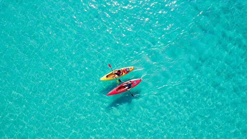 SCALA DEI TURCHI in KAYAK - Avventura in mare con istruttore - Swimming and Snorkeling in the Iconic Waters