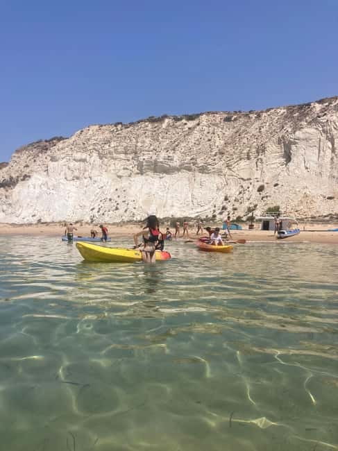 SCALA DEI TURCHI in KAYAK - Avventura in mare con istruttore - Return Journey and Final Photo Opportunities