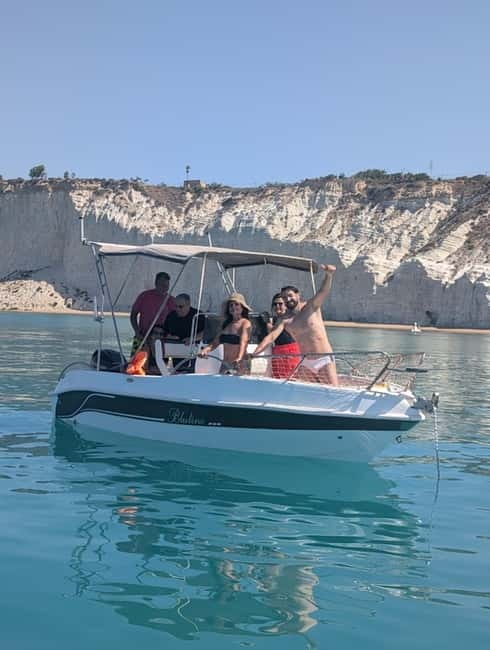 Scala Dei Turchi: Skippered boat tour and refreshing swim - The Itinerary: From the Coast to the Cliffs and Back