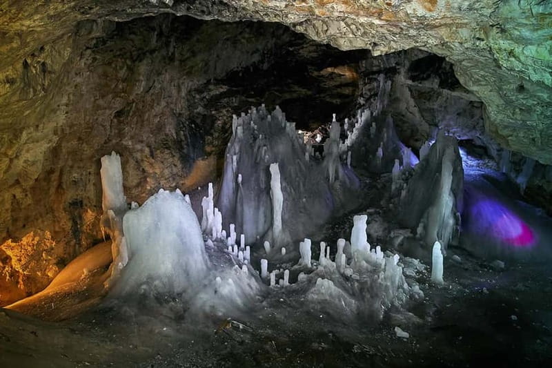 Scarisoara-World greatest Ice cave: one day tour from Oradea - Inside the Cave: Key Sections and Highlights