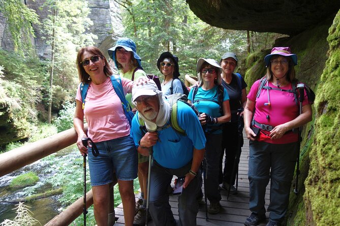 Scenic Bastei Bridge with Boat Trip & Lunch: DayTour from Dresden - Boat Ride Through Kamenice Gorge (Spring to Fall)