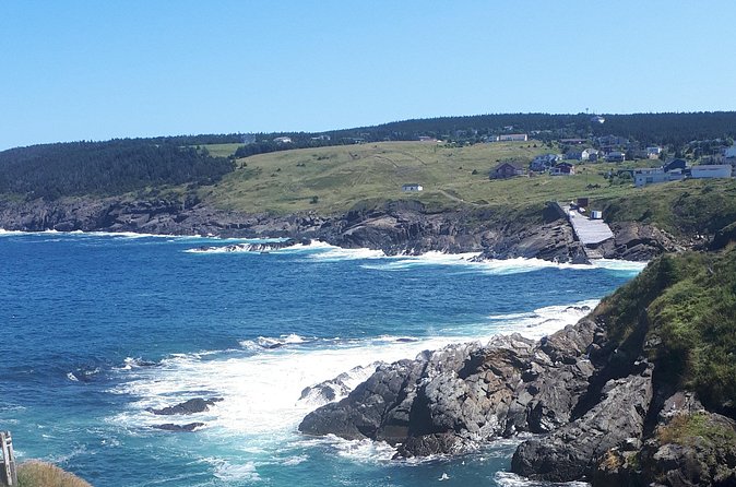 Scenic Bus Tour of the Northeast Avalon from St. John's - Strolling Along Middle Cove Beach