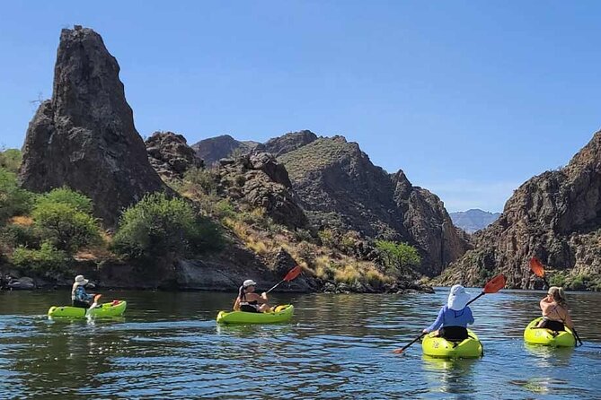 Scenic Guided Kayaking Tour on Saguaro Lake - Explore Saguaro Lake with a Guided Kayaking Tour for $120