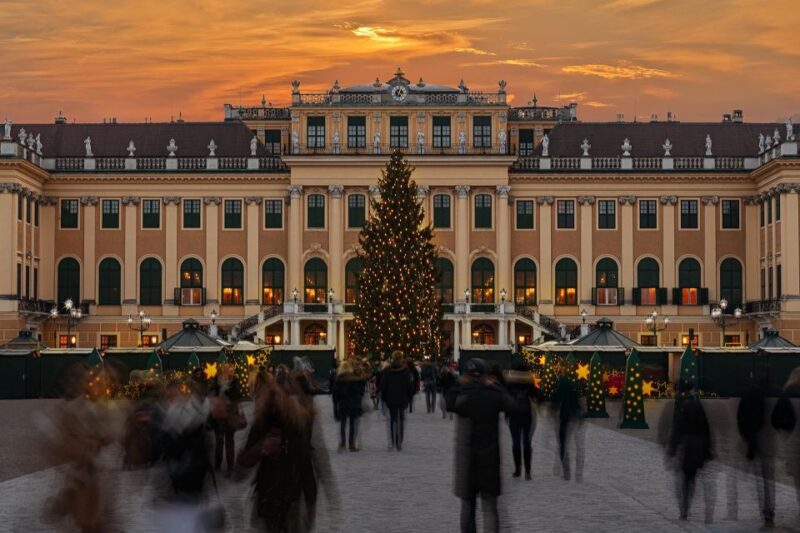 Schönbrunn: Christmas Market, Palace Tour, & Concert - Enjoying the Schönbrunn Palace Concert