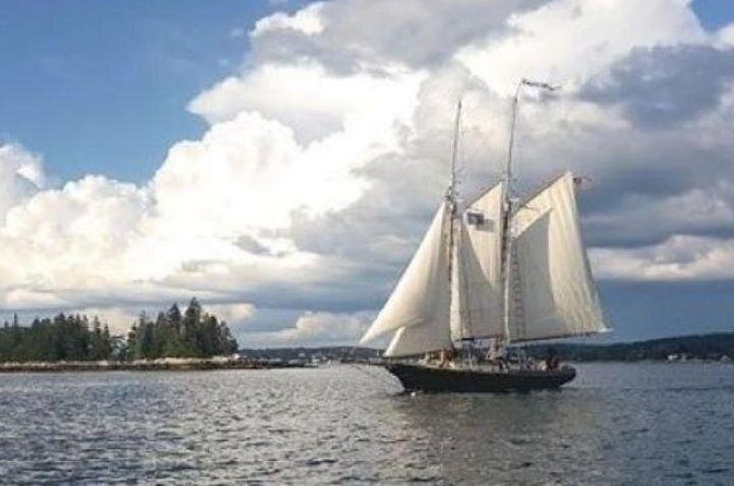 Schooner Applejack Sunset Sail Tour in Boothbay Harbor - The Scenic Route Past Burnt Island and Outer Islands