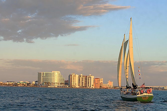 Schooner Clearwater- Sailing Cruise-Clearwater Beach - Navigating Clearwater Pass to Offshore Waters