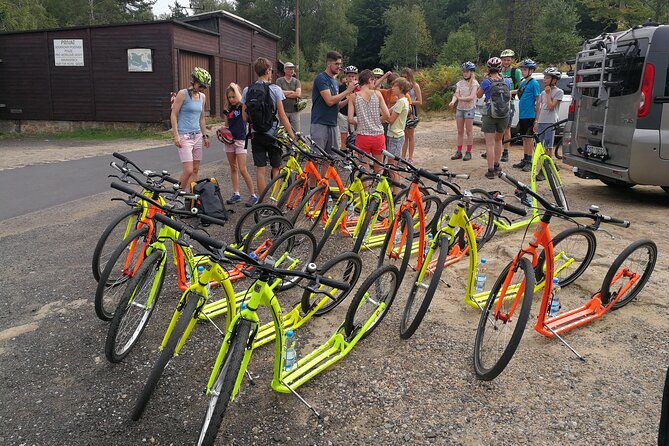 Scooter downhill tour from Dínský Snník - Included Equipment and Additional Comforts