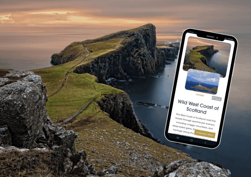 Scotland's West Coast: Online Road Trip Travel Guide - Key Points