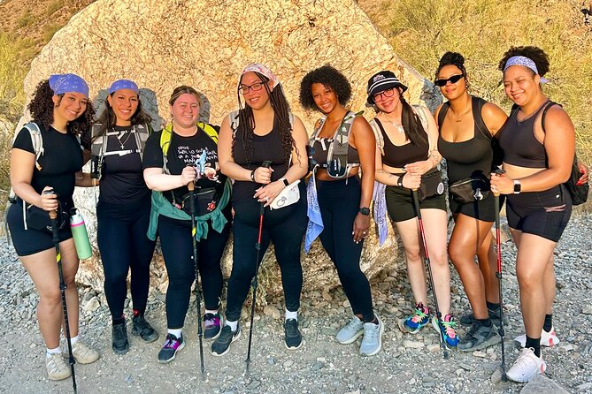Scottsdale Bachelorette Party Guided Hike - Meeting and Ending at the Same Location